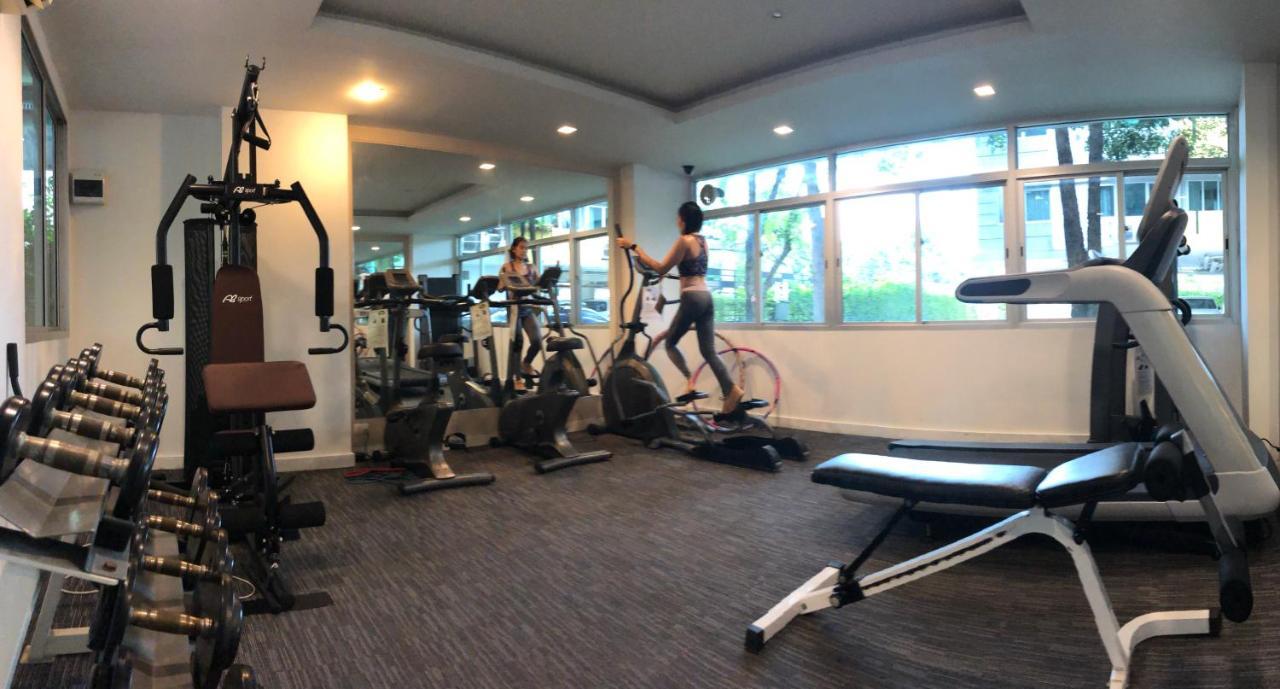 1Br Condo 5 Min To Bts 1000Mbps Fiber Wi-Fi 방콕 외부 사진